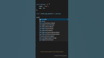 Javascript Quiz: How well do you know Destructuring in JS #programming #javascript #coding #quiz