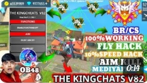 THE KING CHEATS V82 | OB48 FF HACK | FREE FIRE MOD MENU | THE KING CHEATS HACK | FF HACK