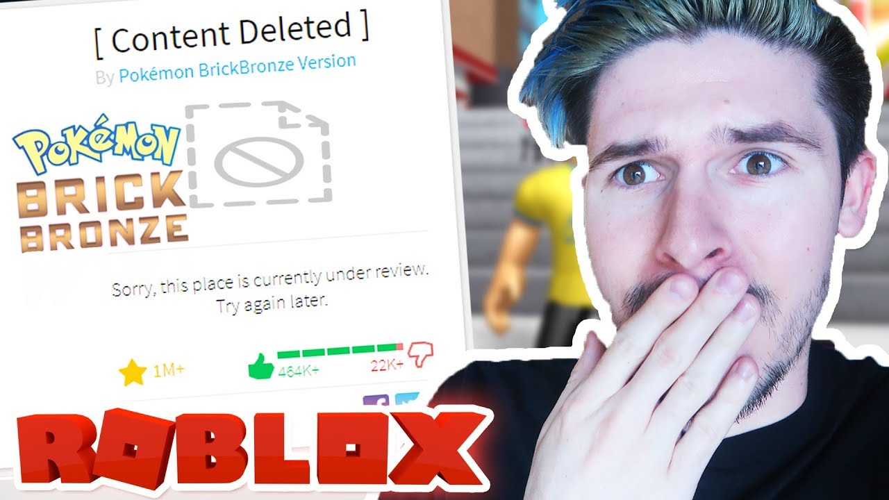 Houdini 🔮 on X: Pokemon Brick Bronze has been deleted! I feel sorry for  @lando64000.  #RobloxDev #Roblox   / X