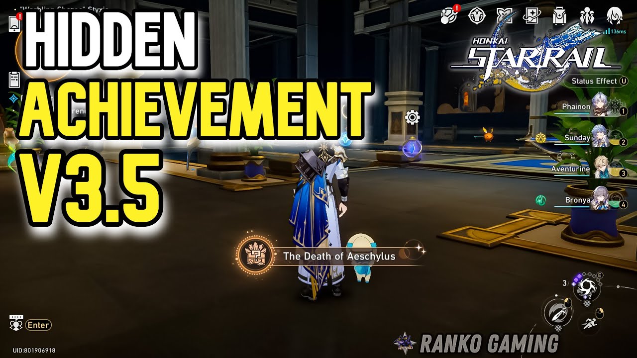 The Death of Aeschylus Achievement | HSR 3.5 Hidden Achievement