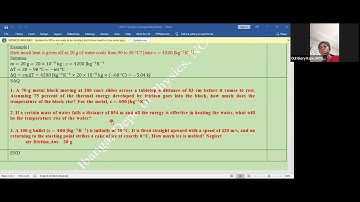 PHY 101 week 4  ELEMENTARY MECHANICS, HEAT AND PROPERTIESOF MATTER