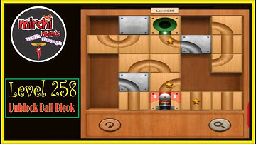 Unblock Ball-Block Puzzle || Level - 258 || Walk Through ||
