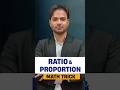 Ratio Proportion Math Tricks | #competitiveexams #maths