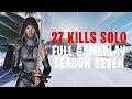 27 Kills Solo - Season 7 | Console - Fortnite Full Gameplay