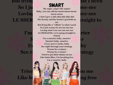 'Smart' English VersionLesserafim Smart Kpop Shorts
