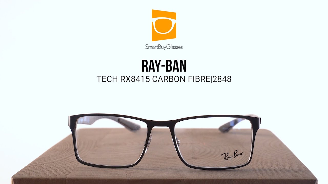 Ray Ban Tech Rx8415 Carbon Fibre 2848 Eyeglasses Review Youtube
