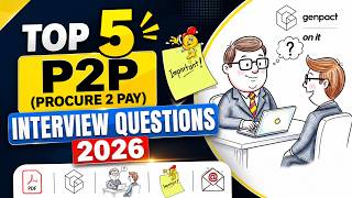Top 5 P2P (Procure to Pay) Interview Questions 2026 / Private Interview 2026 / Top 5 With Sunil