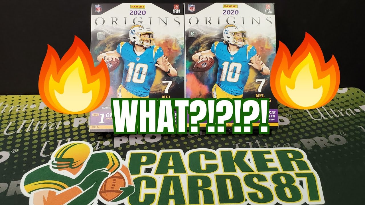 2020 Origins Football Hobby 2 Box Opening. UNBELIEVABLE!! 🔥🔥