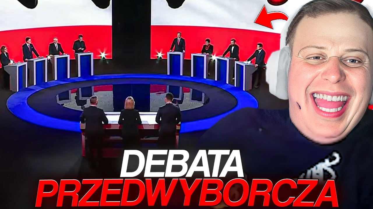 NITRO OGLĄDA DEBATĘ PRZEDWYBORCZĄ | WYBORY PREZYDENCKIE 2025