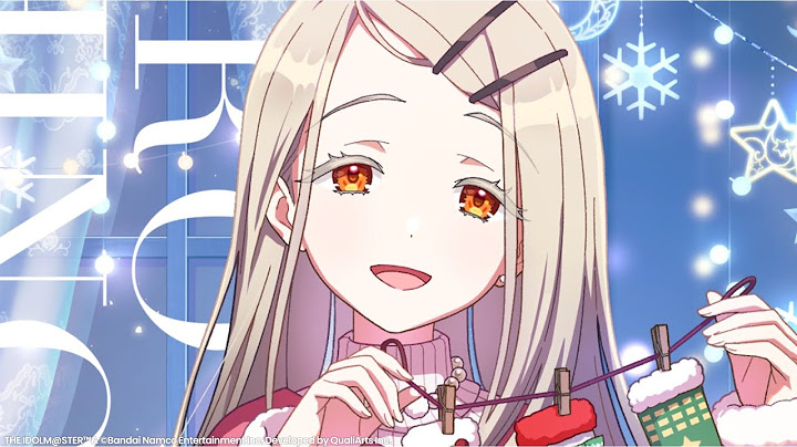 [学マス] 『White Night! White Wish!』 篠澤 広ver