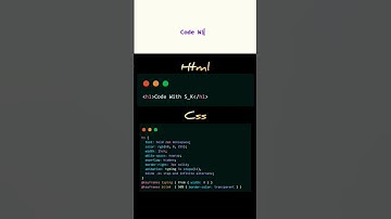 Create a Typing Animation Effect with CSS