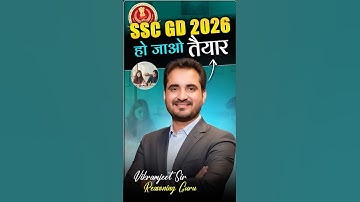 SSC GD 2026 Reasoning के लिए 35 Din 35 Marathon | Vikramjeet Sir #sscgd2026 #vikramjeetsir