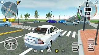 Car Simulator 2 - White Sedan Driving - Android Gameplay FHD screenshot 3