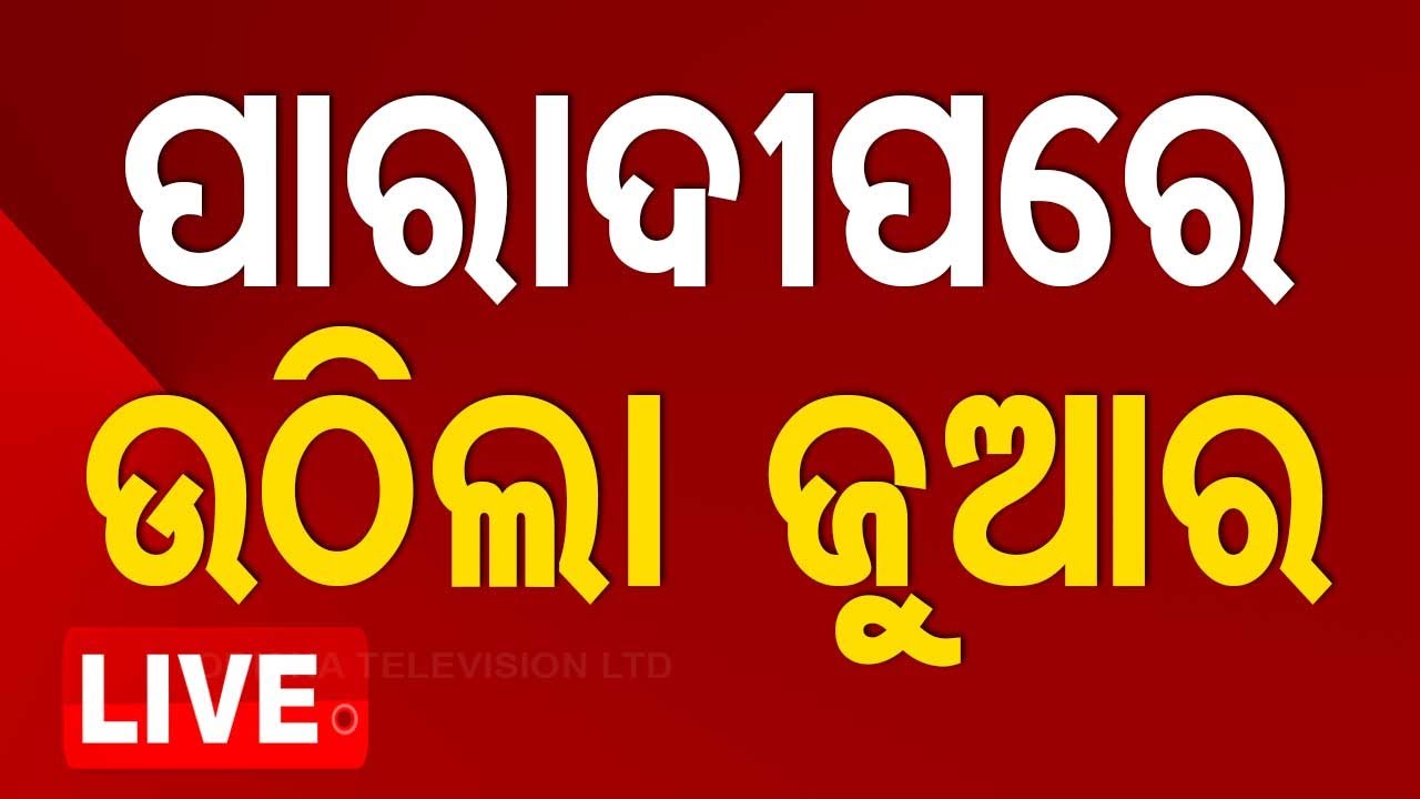 Odisha Cyclone News Live | ପାରାଦୀପରେ ଉଠିଲା ଜୁଆର ! | Cyclone Landfall | Cyclone Dana | Odisha
