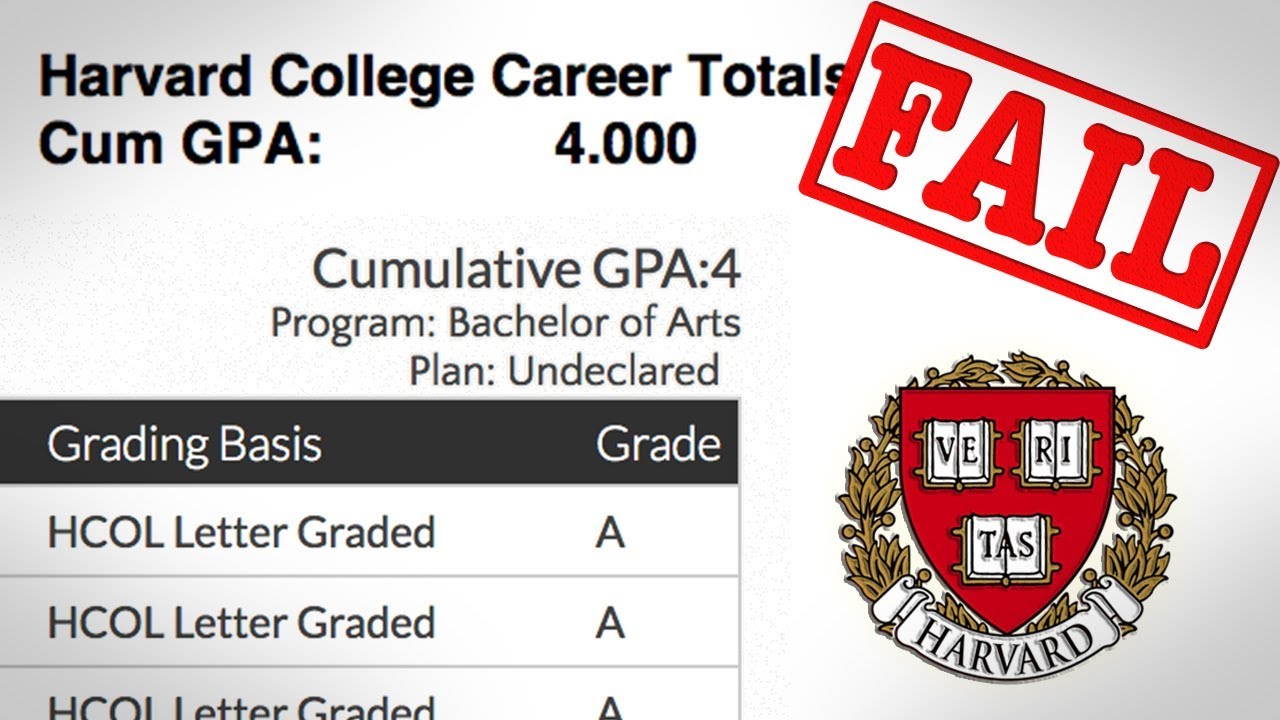 Is 4 GPA good for Harvard?