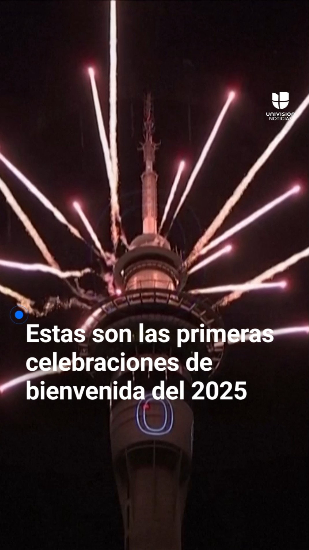 Así fueron las primeras celebraciones del Año Nuevo 2025 al otro lado del mundo