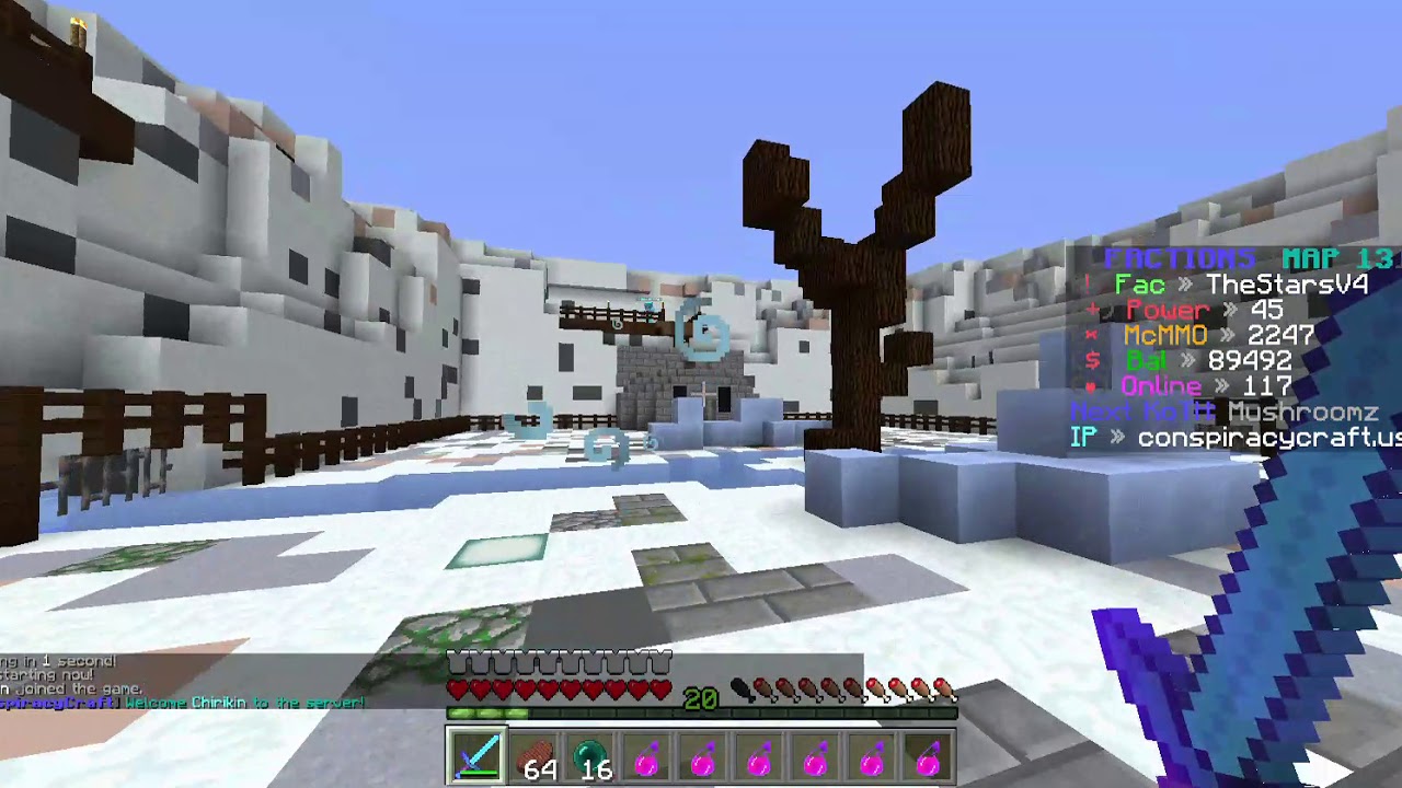 Minecraft PvP Duels Conspiracycraft
