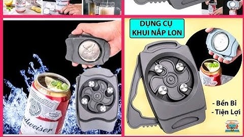 BỘ DỤNG CỤ KHUI THÁO MỞ NẮP LON BIA LON NƯỚC NGỌT ĐỒ HỘP CẦM TAY ĐA NĂNG
