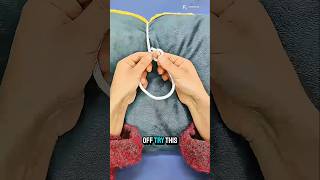 Slip-Proof Rope Knot! #knot#ropeknot#lifehacks#diy#survivaltips#usefulknots#simpletrick#howto