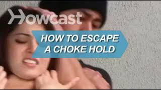 How to Escape a Choke Hold - Self- Defence for woman