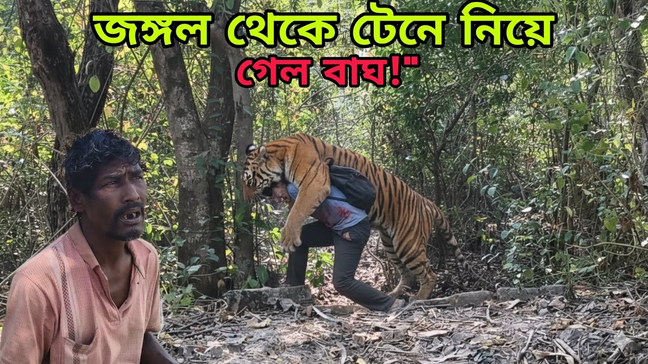 জঙ্গল থেকে টেনে নিয়ে গেল বাঘ! সুন্দরবনে কাঁকড়া শিকার করতে গিয়ে মর্মান্তিক পরিণতি।