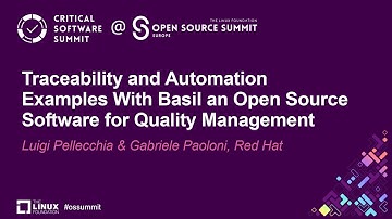 Traceability and Automation Examples With Basil - Luigi Pellecchia & Gabriele Paoloni