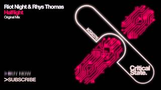 [KSX076] Riot Night & Rhys Thomas - Halflight (Original Mix)