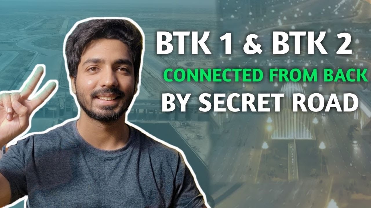 SECRET ROAD FROM BAHRIA TOWN KARACHI 1 TO BAHRIA TOWN KARACHI 2 - FUTURE TWIN CITIES