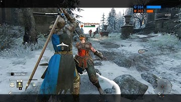 For Honor Player vs AI Skirmish Warden Gameplay Part 1