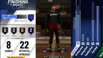 best 2k21 post scorer build current gen 59 badges unstoppable  (INSANE)