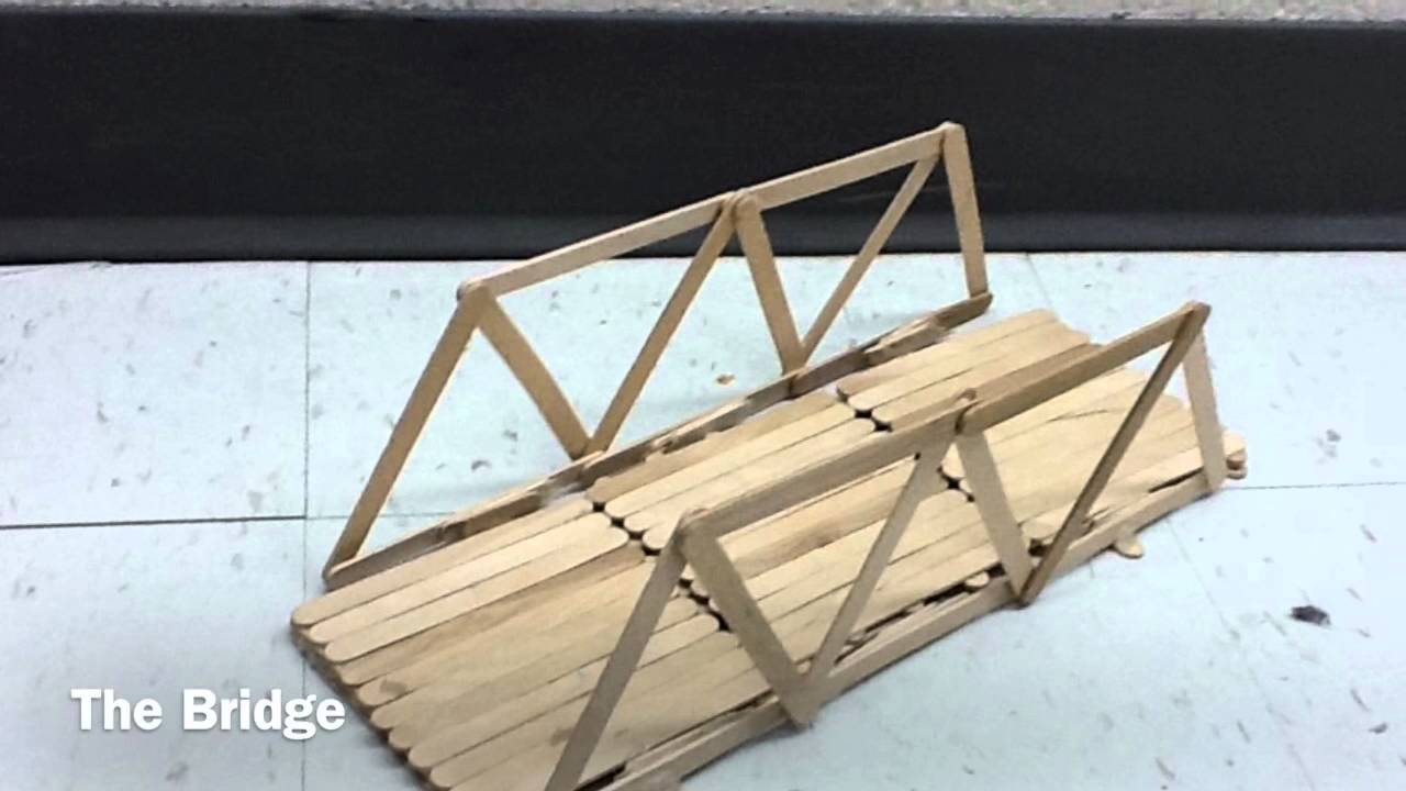 Popsicle Stick Town - YouTube