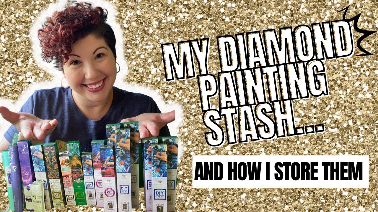 My Diamond Painting Stash!