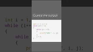 Guess the output of this C code! Comment your answer before the reveal! 🧠👇 #Codewithme#coding