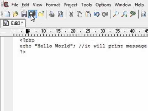 How to print string in php