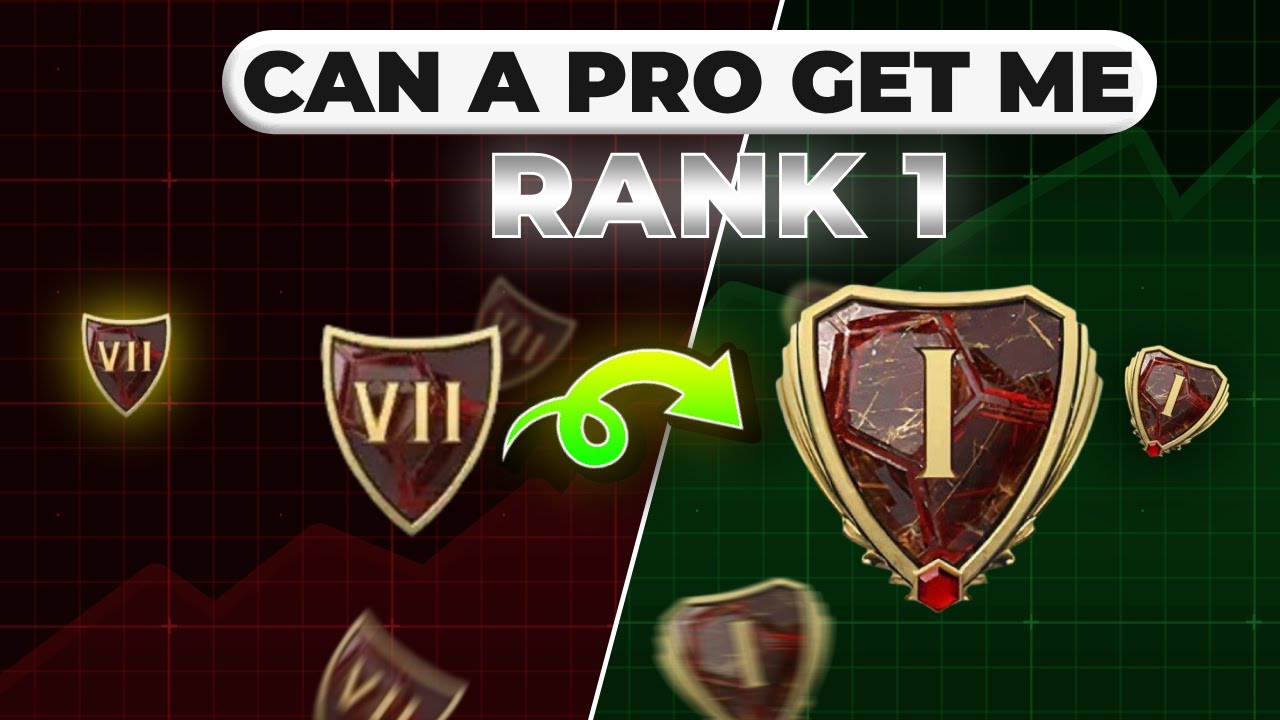 CAN A PRO GET ME RANK 1?!!