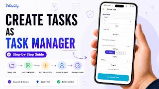 How to Create Tasks as Task Manager in the Field Force Management App