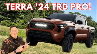 TERRA is 2024 Tacoma TRD Pro COLOR - Goes Old School!