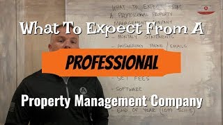 What To Expect From A Professional Property Management Company