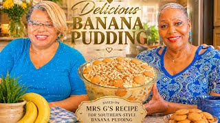 MADE FROM SCRATCH MY MAMA‘S BANANA PUDDING ￼