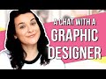 Graphic Design Q&A | Beginners Tips, Finding Clients & Future Plans