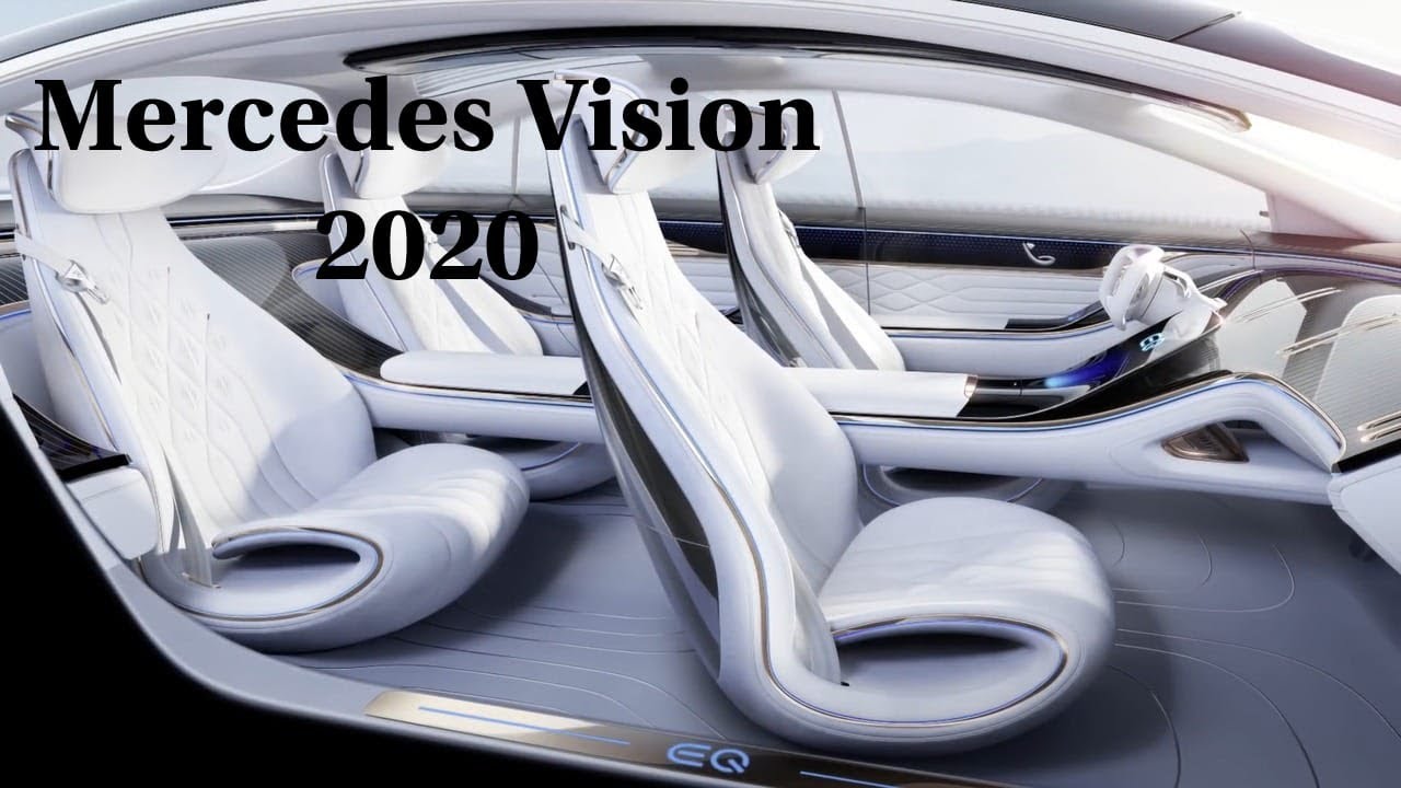 Mercedes Benz Vision Eqs Interior Exterior The Electric S Class Youtube