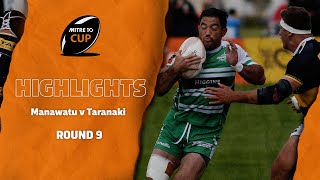 RD 9 HIGHLIGHTS | Manawatu v Taranaki (Mitre 10 Cup 2020)