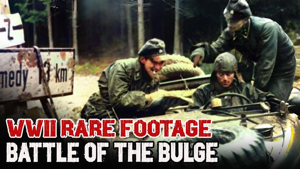 The Full Battle of the Bulge: Rare WWII Footage & Nazi War Crimes | WWII Documentary