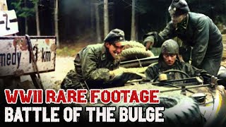 The Full Battle of the Bulge: Rare WWII Footage & Nazi War Crimes | WWII Documentary