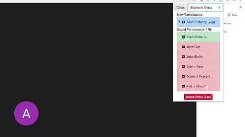 Roll Call for Google Meet - Chrome Extension