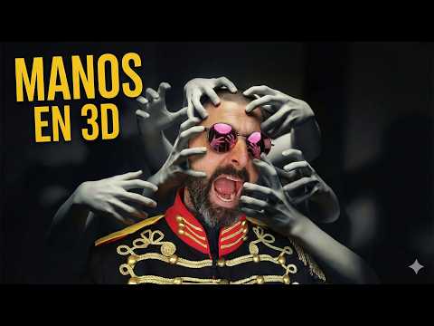 Cómo CREAR manos PERFECTAS en Impresión 3D: guía para artistas