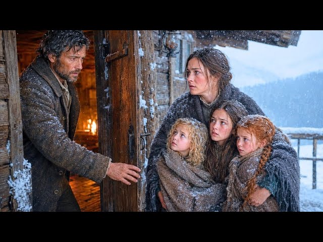 The Grieving Rancher Refused to Celebrate Christmas — Three Freezing Girls  Knocked on His Door