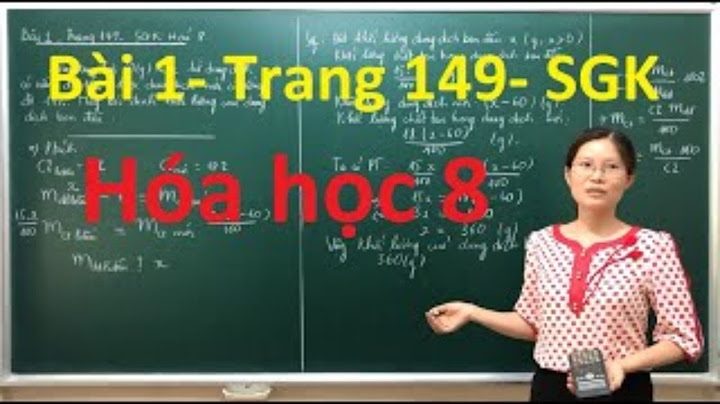 Giải sách giáo khoa hóa 8 bài 1 năm 2024