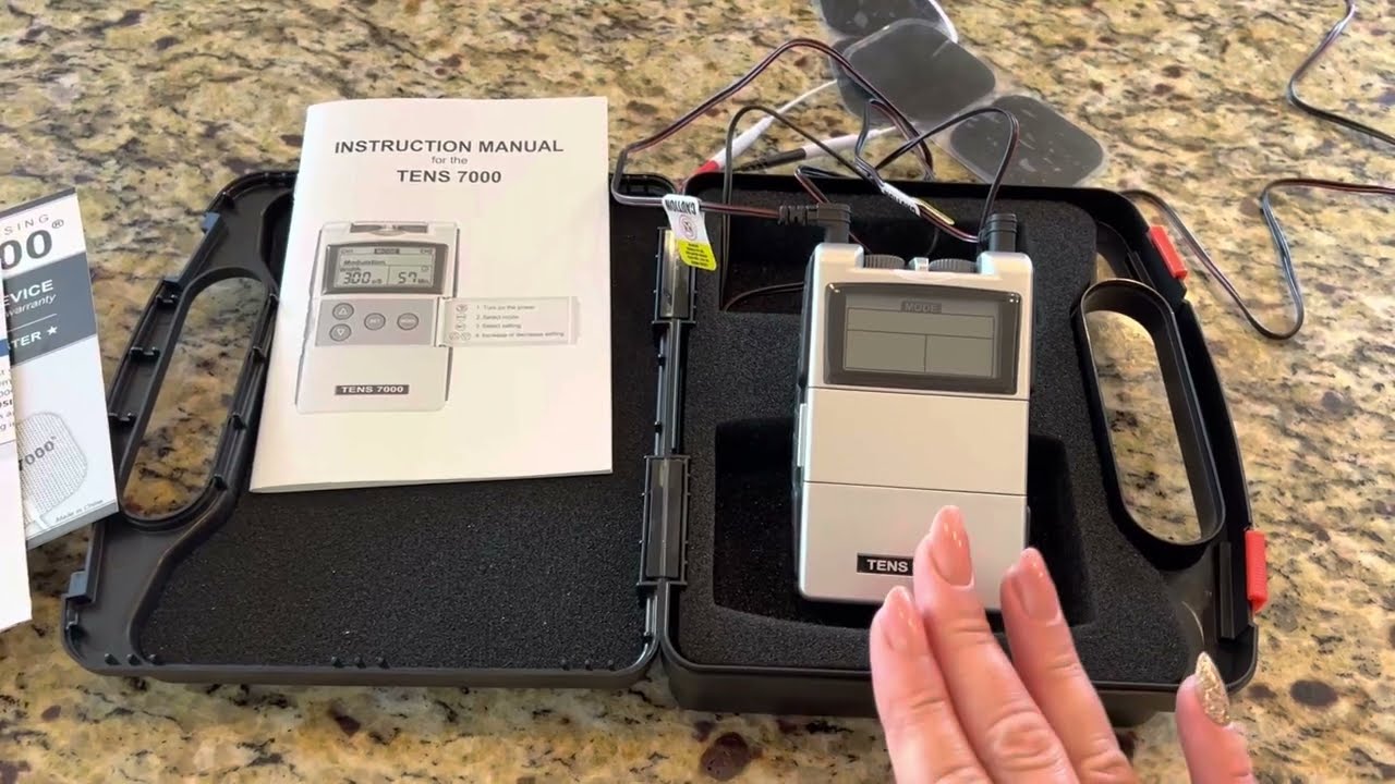 TENS 7000 Digital TENS Unit with Accessories - TENS Unit Muscle Stimulator Review