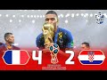 المباراه التي اثبت فيها مبابي انه سيكون خليفه رونالدو في كره القدم فرنسا 4 2 كرواتيا 2018 FHD 